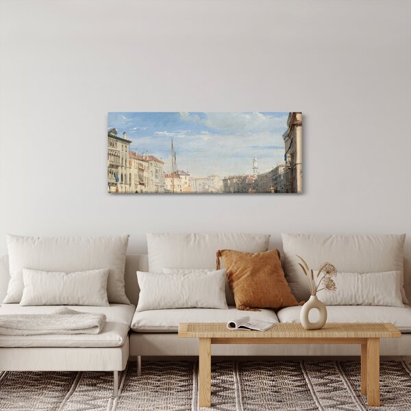 Slika - Richard Parkes Bonington, The Grand Canal, reprodukcije (120x50 cm)