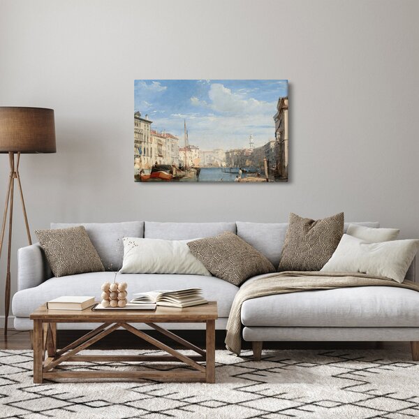 Slika - Richard Parkes Bonington, The Grand Canal, reprodukcije (90x60 cm)