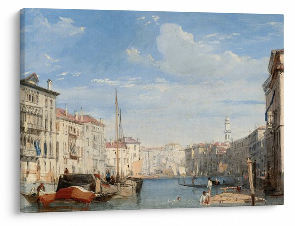 Slika - Richard Parkes Bonington, The Grand Canal, reprodukcije (70x50 cm)