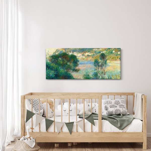Slika - Auguste Renoir, View of Monte Carlo from Cap Martin, reprodukcije (120x50 cm)