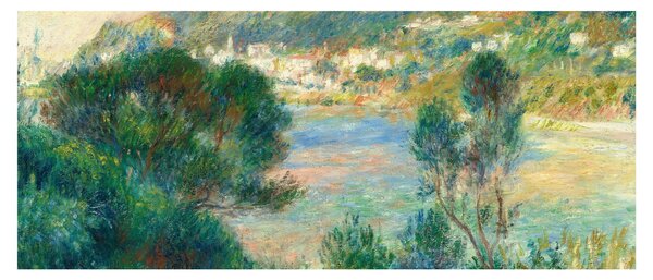 Slika - Auguste Renoir, View of Monte Carlo from Cap Martin, reprodukcije (120x50 cm)