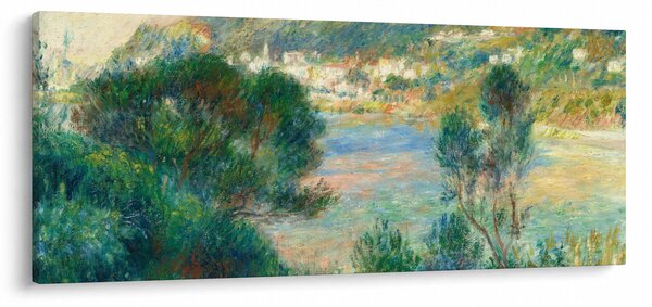 Slika - Auguste Renoir, View of Monte Carlo from Cap Martin, reprodukcije (120x50 cm)