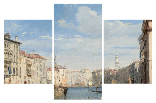 Slika - Richard Parkes Bonington, The Grand Canal, reprodukcije (90x60 cm)