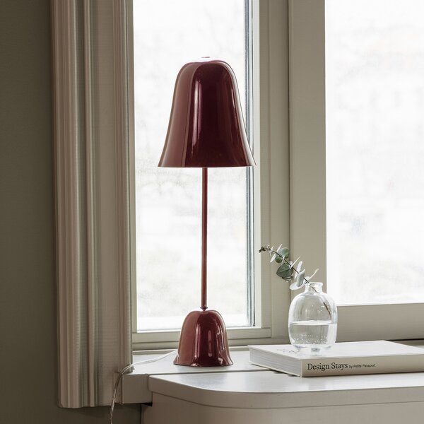 Stolne Lampa Globen Lighting, Blåklockan, Crvena, Dnevna soba, Metal, Skandinavski