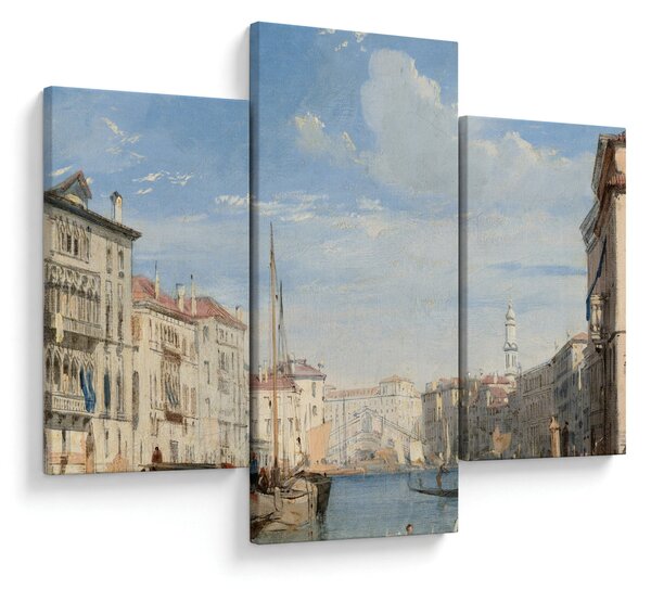 Slika - Richard Parkes Bonington, The Grand Canal, reprodukcije (90x60 cm)