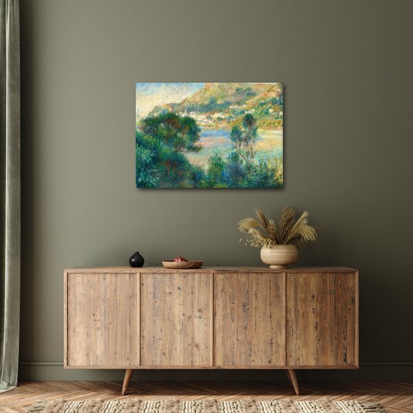 Slika - Auguste Renoir, View of Monte Carlo from Cap Martin, reprodukcije (70x50 cm)