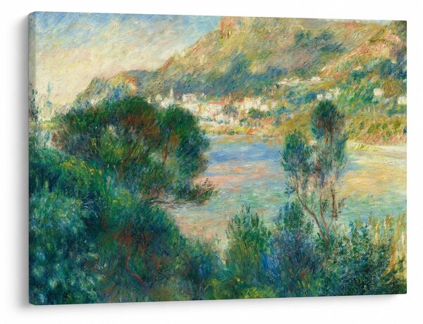 Slika - Auguste Renoir, View of Monte Carlo from Cap Martin, reprodukcije (70x50 cm)