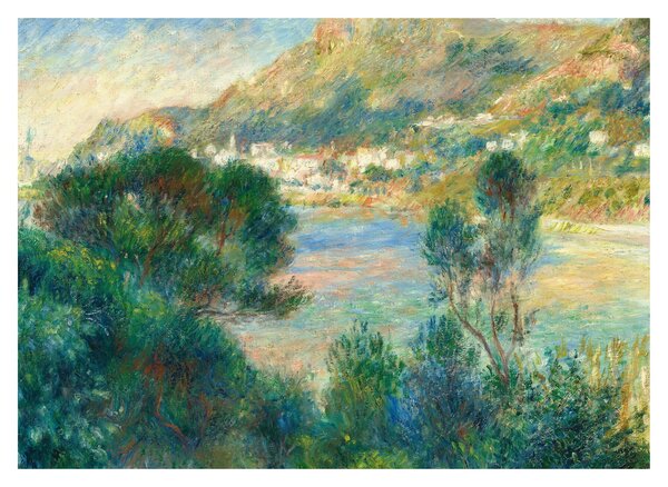 Slika - Auguste Renoir, View of Monte Carlo from Cap Martin, reprodukcije (70x50 cm)
