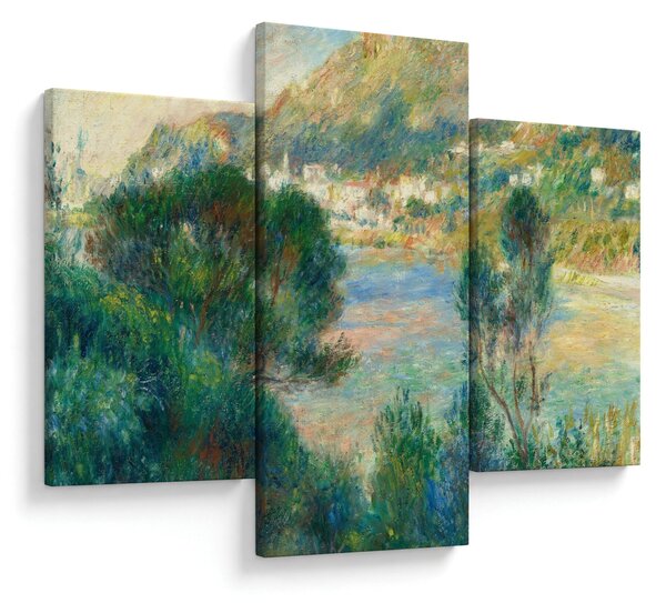 Slika - Auguste Renoir, View of Monte Carlo from Cap Martin, reprodukcije (90x60 cm)