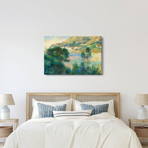 Slika - Auguste Renoir, View of Monte Carlo from Cap Martin, reprodukcije (90x60 cm)