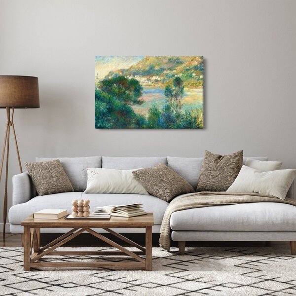 Slika - Auguste Renoir, View of Monte Carlo from Cap Martin, reprodukcije (90x60 cm)