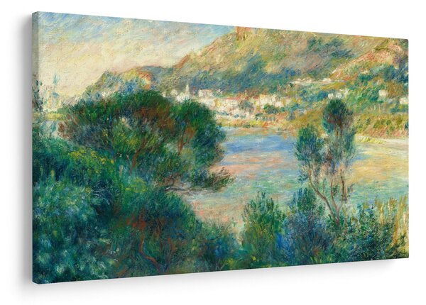 Slika - Auguste Renoir, View of Monte Carlo from Cap Martin, reprodukcije (90x60 cm)