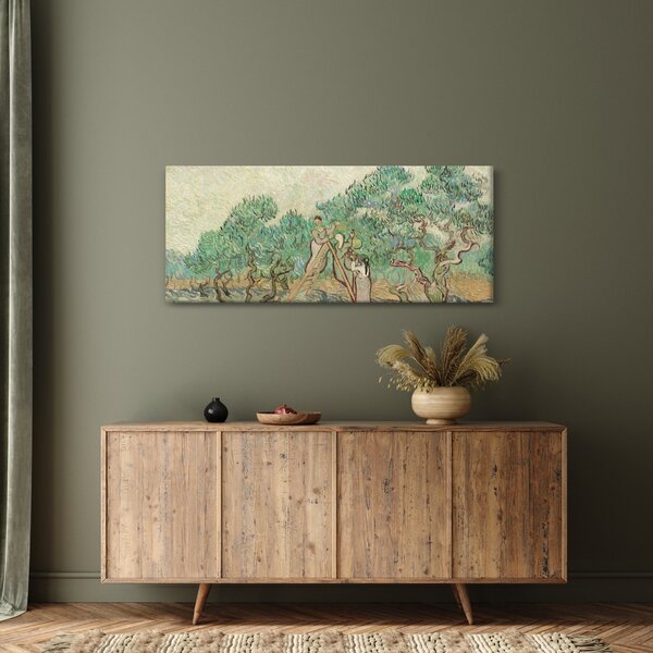 Slika - Vincent van Gogh, The Olive Orchard, reprodukcije (120x50 cm)