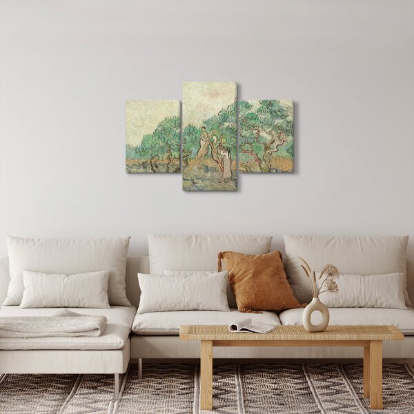Slika - Vincent van Gogh, The Olive Orchard, reprodukcije (90x60 cm)