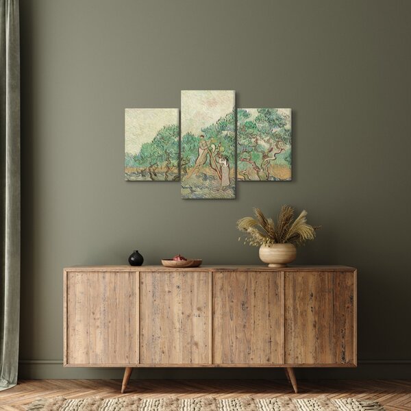 Slika - Vincent van Gogh, The Olive Orchard, reprodukcije (90x60 cm)