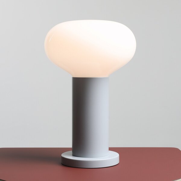 Stolne Lampa ALDEX, Flo, Sivo, Dnevna soba, Metal, Dizajn