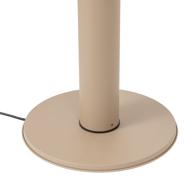 Flamaro stoni grijač, bež, visina 110 cm, IP55 - Lucande Lucande, Flamaro, Bež, Aluminij, Moderan