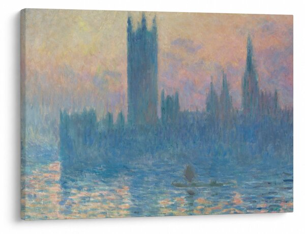 Slika - Claude Monet, The Houses of Parliament, Sunset, reprodukcije (70x50 cm)
