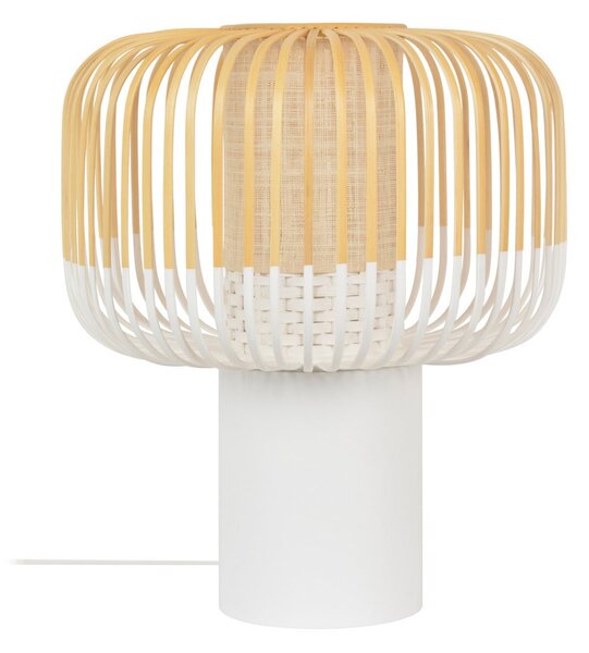 Stolne Lampa Forestier, Bamboo, Bijela, Dnevna soba, Bambus, Dizajn