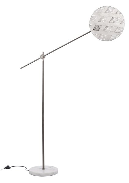 Podna lampa Chanpen M, željezo/bijela, V 170 cm - Forestier