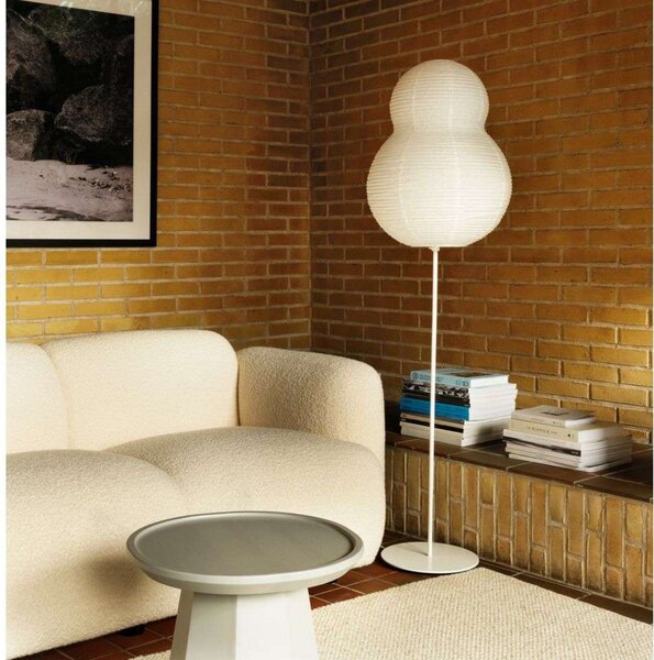 Podne Lampa Normann Copenhagen, Bijela, Dnevna soba, Papirnati karton