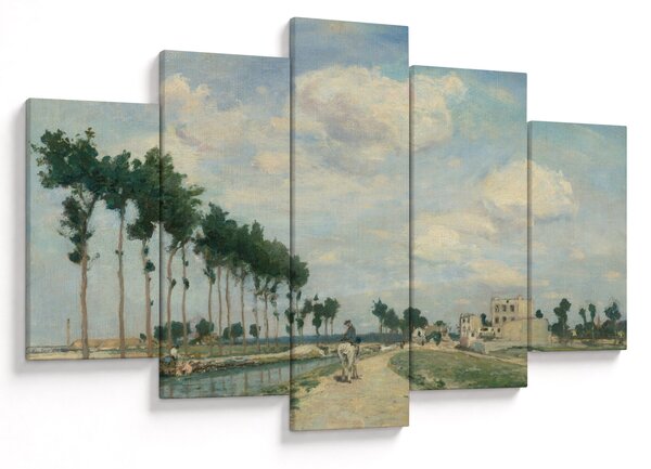 Slika - Johan Barthold Jongkind, The Towpath, reprodukcije (150x105 cm)