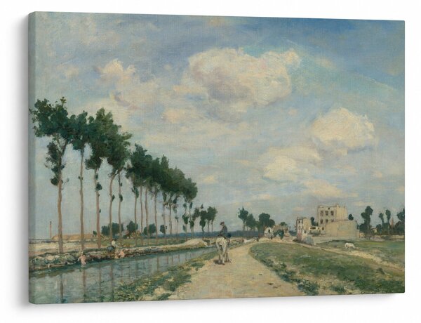 Slika - Johan Barthold Jongkind, The Towpath, reprodukcije (70x50 cm)
