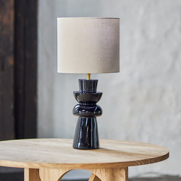 Stolne Lampa Bloomingville, Lio, Crno, Spavaća soba, Keramika, Skandinavski