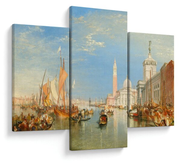 Slika - Joseph Mallord William Turner, Venice the Dogana and San Giorgio Maggiore, reprodukcije (90x60 cm)