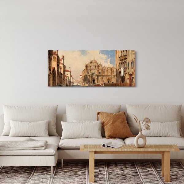 Slika - Jules-Romain Joyant, The Scuola di San Marco, Venice, reprodukcije (120x50 cm)
