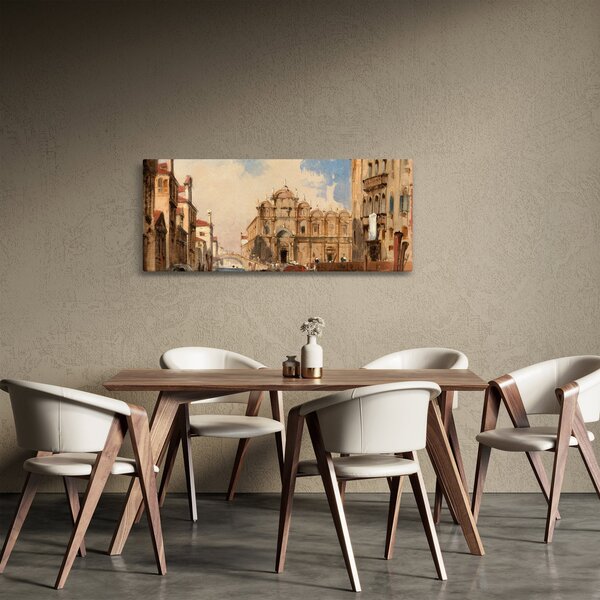 Slika - Jules-Romain Joyant, The Scuola di San Marco, Venice, reprodukcije (120x50 cm)