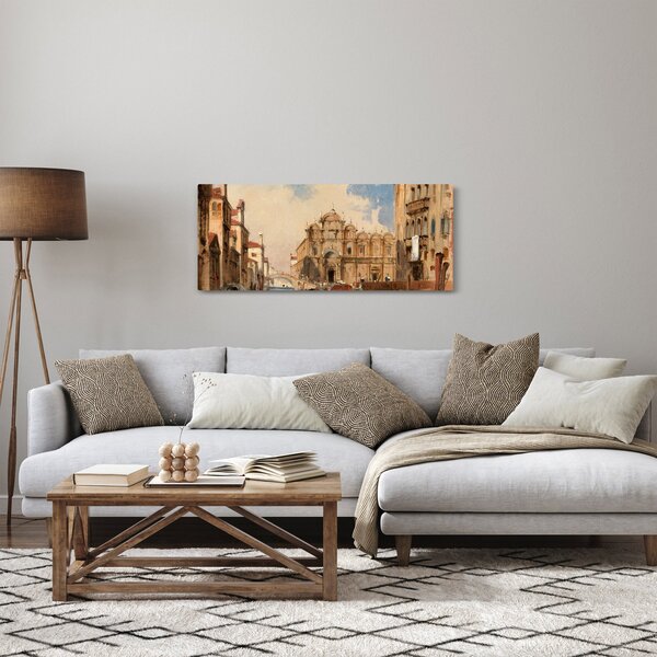 Slika - Jules-Romain Joyant, The Scuola di San Marco, Venice, reprodukcije (120x50 cm)