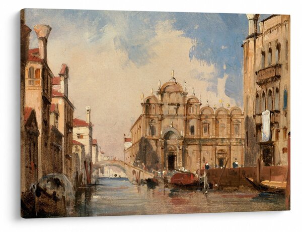 Slika - Jules-Romain Joyant, The Scuola di San Marco, Venice, reprodukcije (70x50 cm)