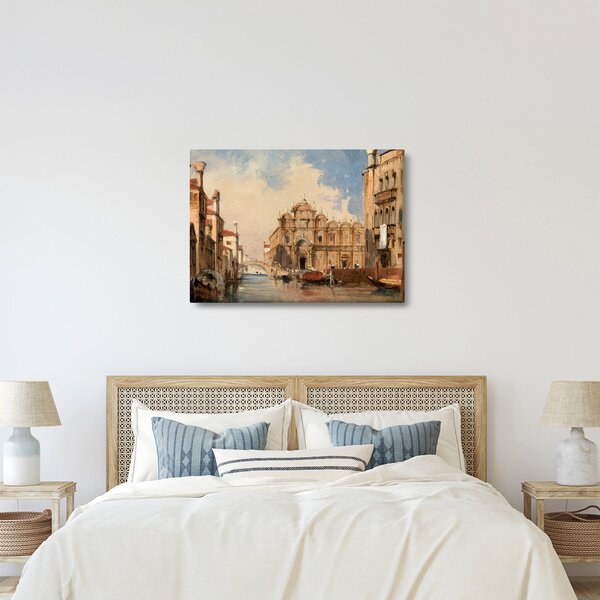 Slika - Jules-Romain Joyant, The Scuola di San Marco, Venice, reprodukcije (70x50 cm)