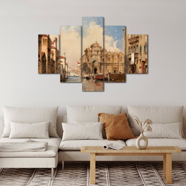 Slika - Jules-Romain Joyant, The Scuola di San Marco, Venice, reprodukcije (150x105 cm)