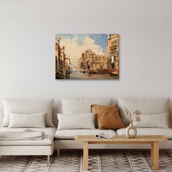 Slika - Jules-Romain Joyant, The Scuola di San Marco, Venice, reprodukcije (70x50 cm)