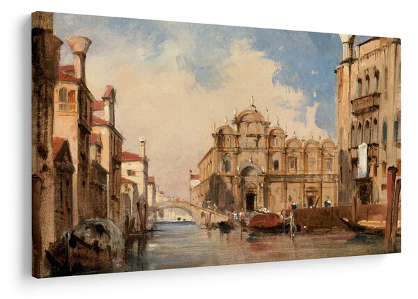 Slika - Jules-Romain Joyant, The Scuola di San Marco, Venice, reprodukcije (90x60 cm)