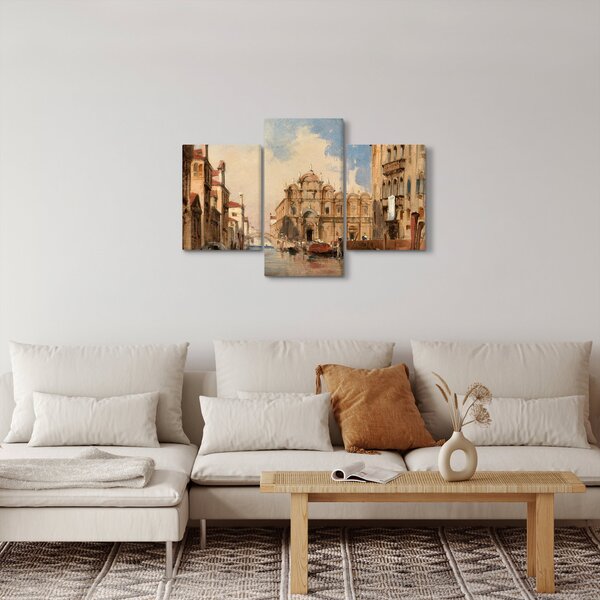 Slika - Jules-Romain Joyant, The Scuola di San Marco, Venice, reprodukcije (90x60 cm)