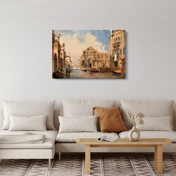 Slika - Jules-Romain Joyant, The Scuola di San Marco, Venice, reprodukcije (90x60 cm)