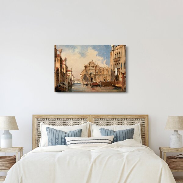 Slika - Jules-Romain Joyant, The Scuola di San Marco, Venice, reprodukcije (90x60 cm)