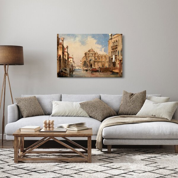 Slika - Jules-Romain Joyant, The Scuola di San Marco, Venice, reprodukcije (90x60 cm)
