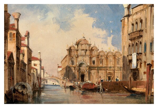 Slika - Jules-Romain Joyant, The Scuola di San Marco, Venice, reprodukcije (90x60 cm)