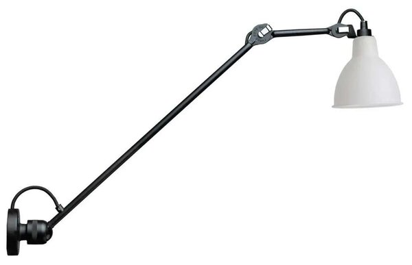 Lampe Gras 304 L60 zidna svjetiljka, crna/staklo – DCW