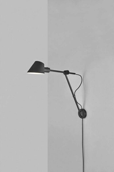 Zidne Svjetiljka DFTP by Nordlux, Crno, Dnevna soba, Aluminij