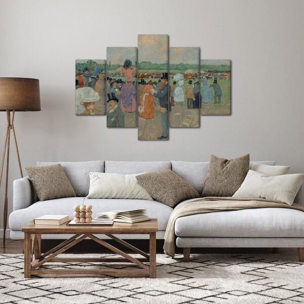 Slika - Jean-Louis Forain, The Races at Longchamp, reprodukcije (150x105 cm)