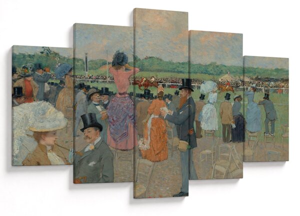 Slika - Jean-Louis Forain, The Races at Longchamp, reprodukcije (150x105 cm)