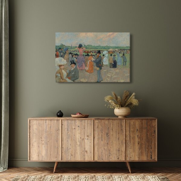 Slika - Jean-Louis Forain, The Races at Longchamp, reprodukcije (90x60 cm)