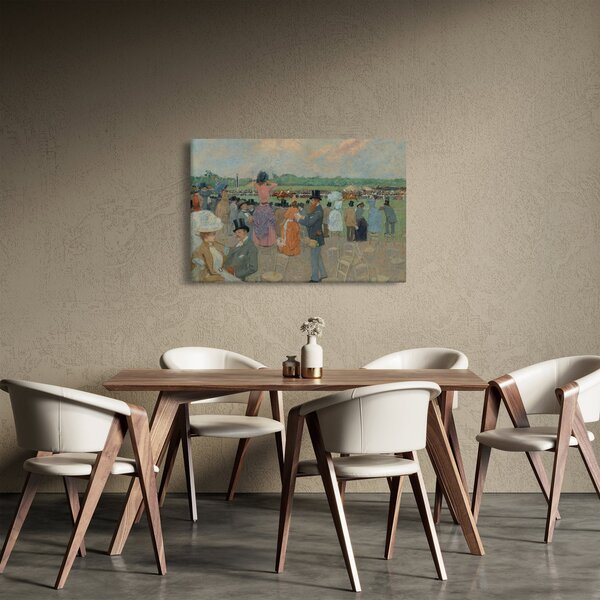 Slika - Jean-Louis Forain, The Races at Longchamp, reprodukcije (90x60 cm)