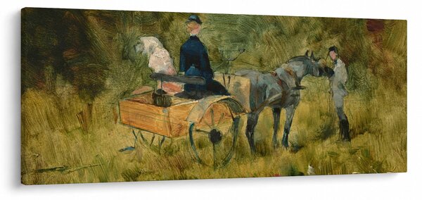 Slika - Henri de Toulouse-Lautrec, The Trap, reprodukcije (120x50 cm)