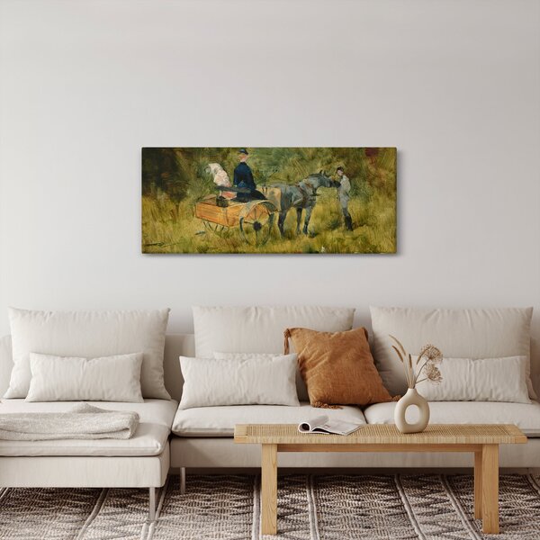 Slika - Henri de Toulouse-Lautrec, The Trap, reprodukcije (120x50 cm)